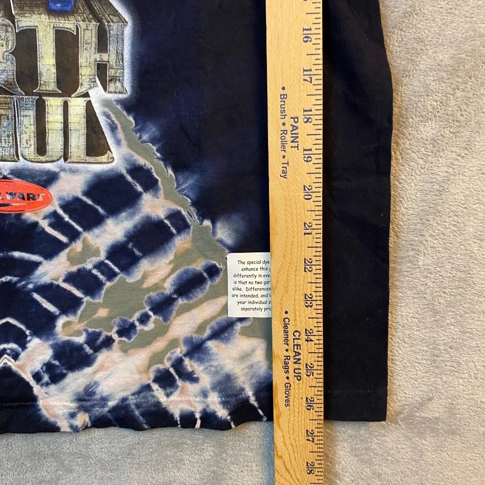 Vintage 1999 Star Wars Darth Maul Tie Dye Shirt Youth XL 14-16 NWT